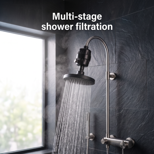 20-Stage High-Output Shower Filter